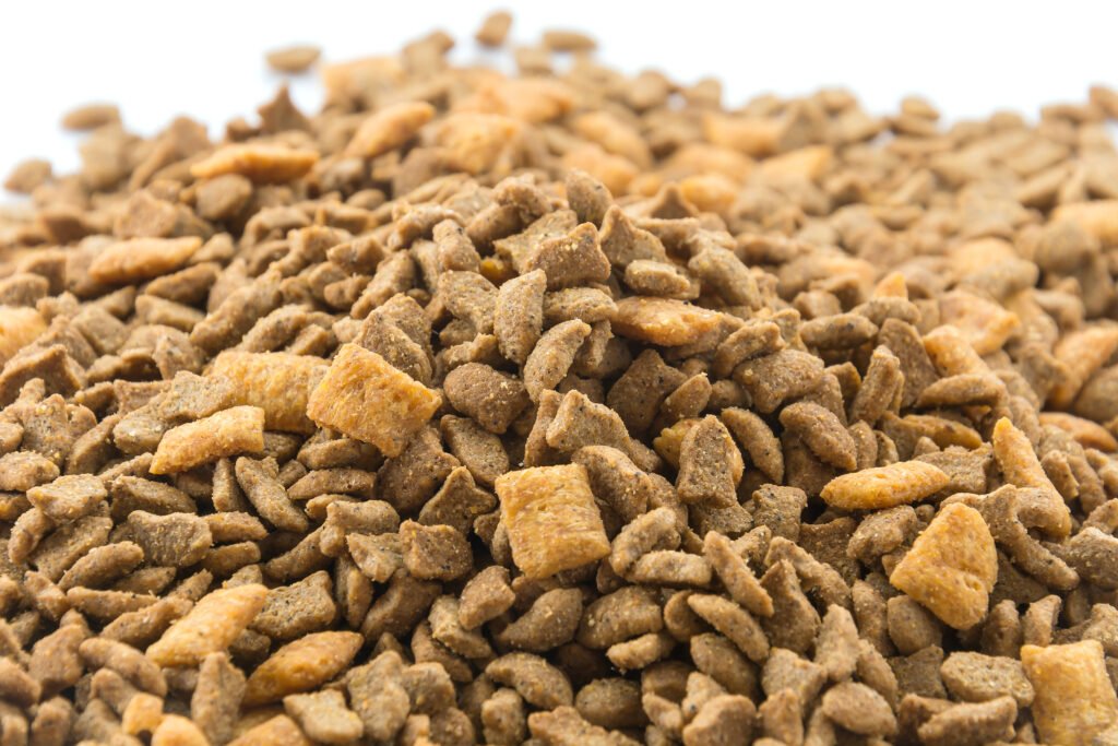 définition d'une croquette extrudée pour chat et chien