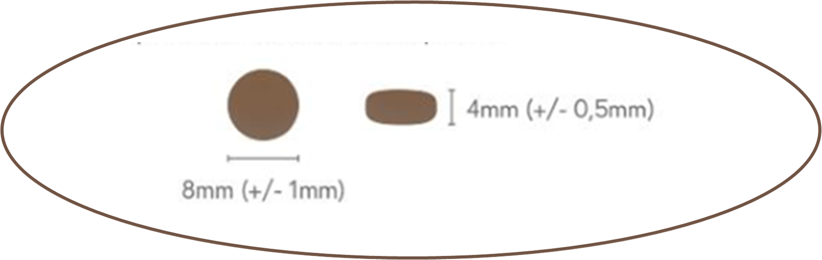 Taille croquette Nala recette sans céréales au poulet pour chien adulte de petite taille