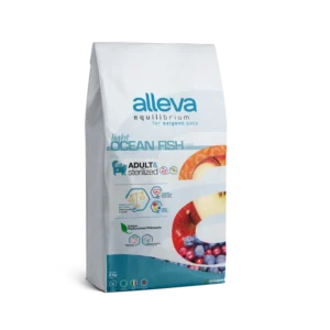 Alleva Equilibrium allégées au poisson de l'océan pour chats adultes et stérilisés 5kg