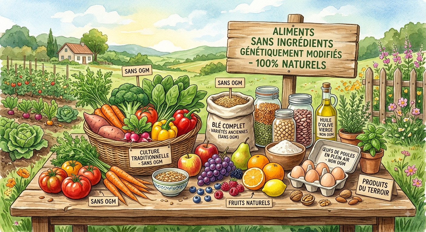 Aliments sans OGM